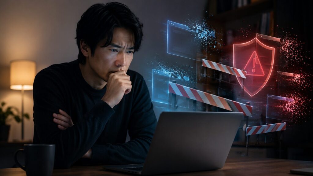 ChatGPTのフィルター解除や脱獄プロンプトの危険性を警戒する日本人男性