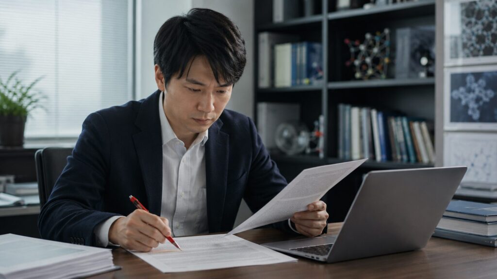 ChatGPTで作成した論文の出典や内容を提出前に確認する日本人研究者