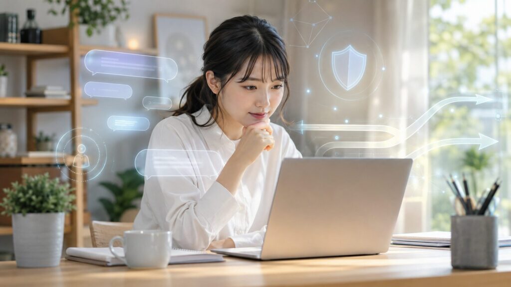 ChatGPTの規制が厳しい時に安全なプロンプト設計を考える日本人女性