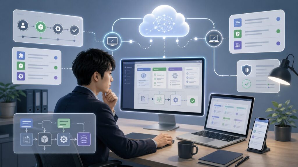 ChatGPTのSkillsを作成して作業手順を改善する日本人男性