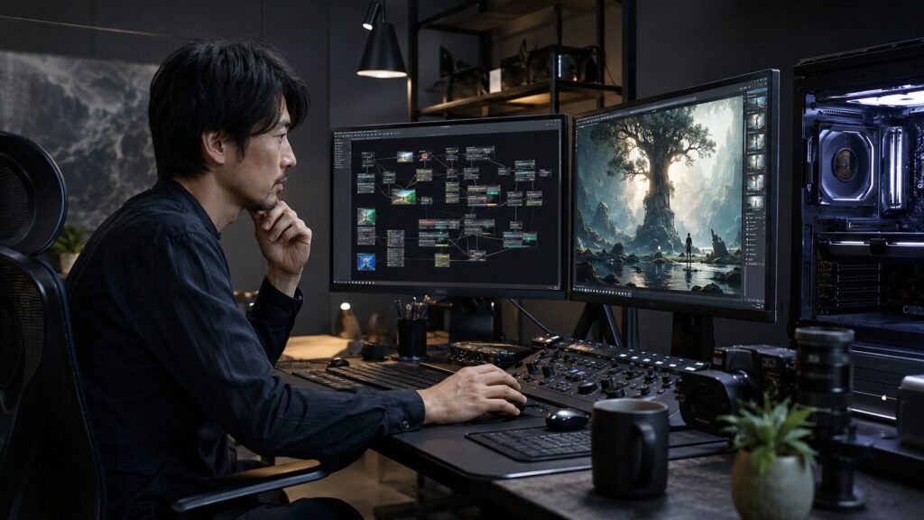 Grok規制の代わりにComfyUIでローカル生成を行う日本人クリエイター