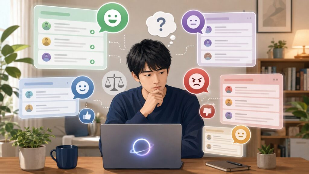 Grokの評判を5chやReddit、知恵袋の口コミから比較する日本人男性