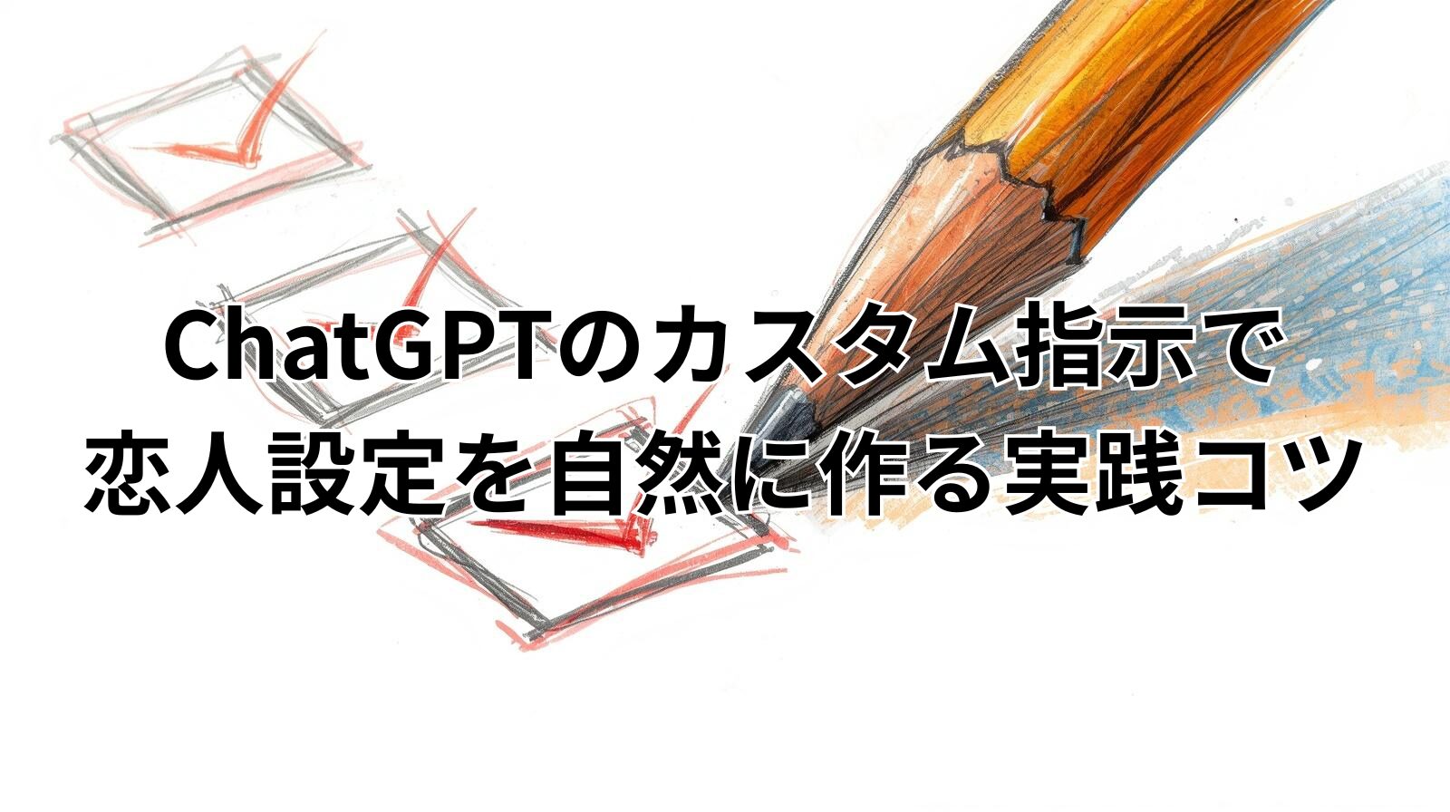 ChatGPTのカスタム指示で恋人設定を自然に作る実践コツ