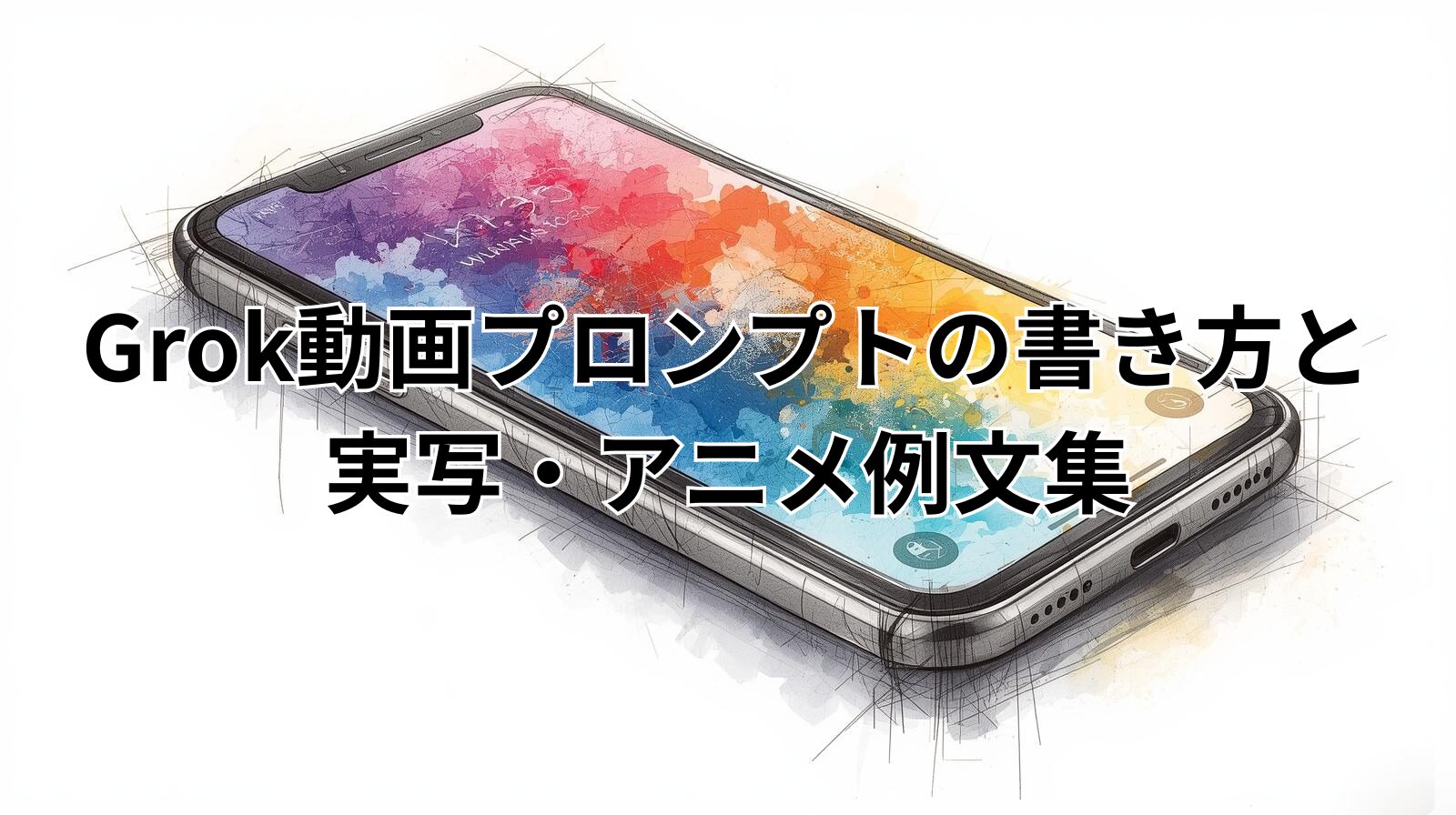 Grok動画プロンプトの書き方と実写・アニメ例文集