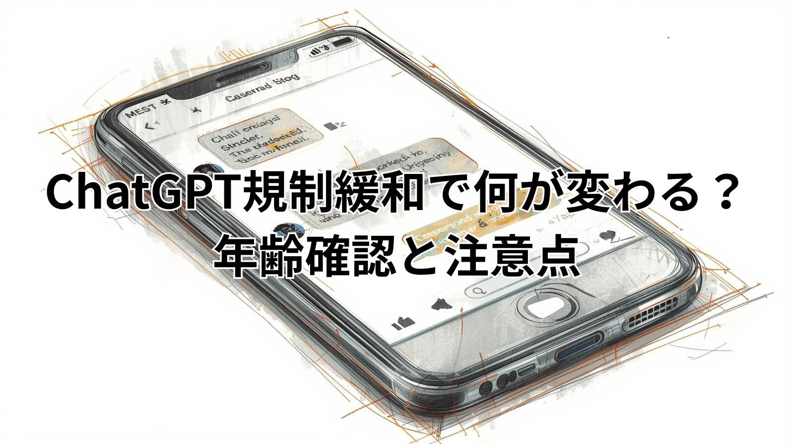 ChatGPT規制緩和で何が変わる？年齢確認と注意点
