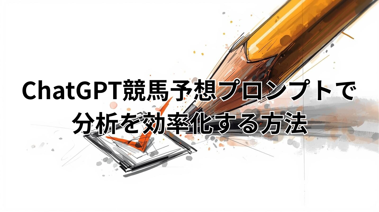 ChatGPT競馬予想プロンプトで分析を効率化する方法