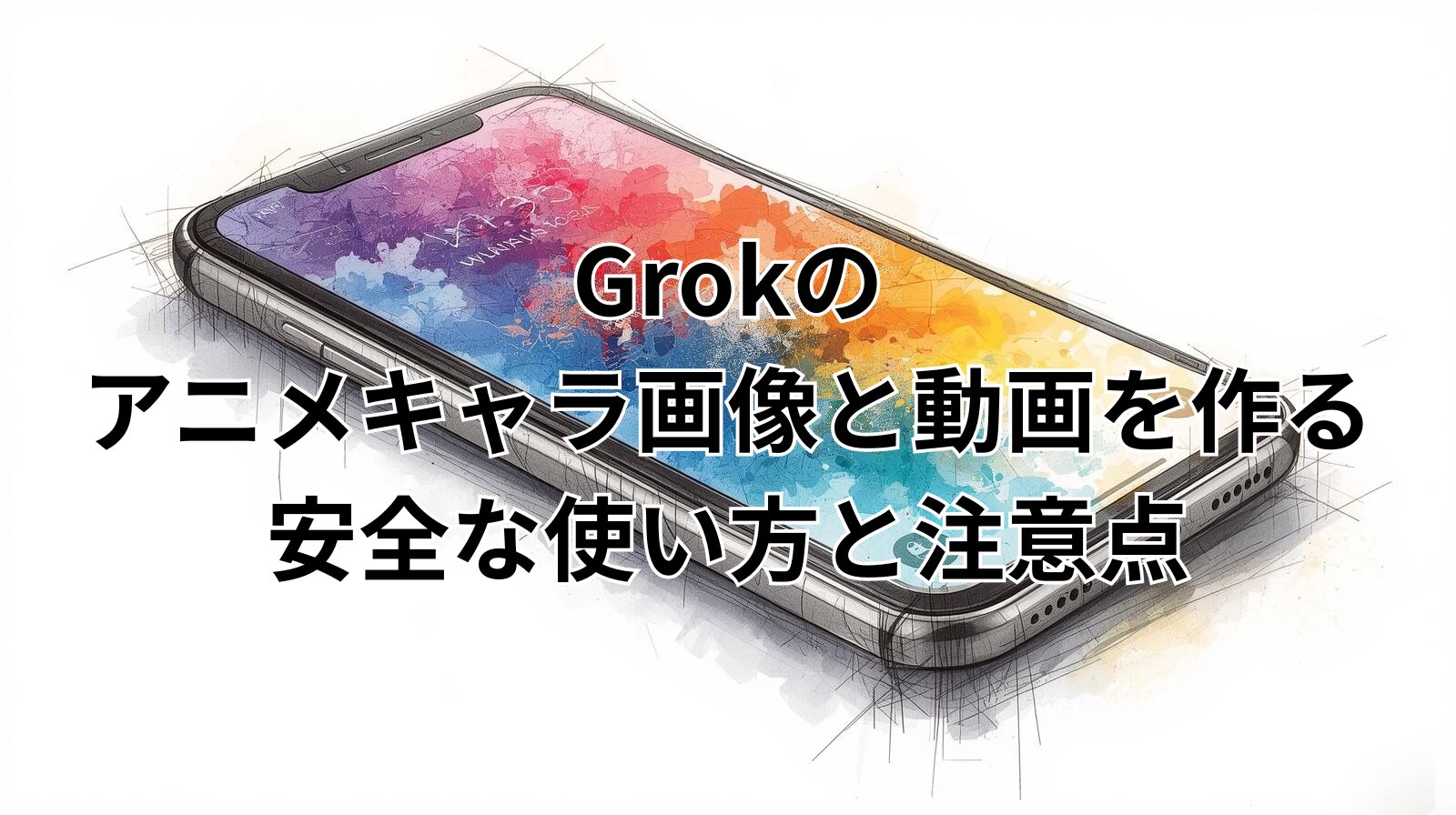 Grokのアニメキャラ画像と動画を作る安全な使い方と注意点