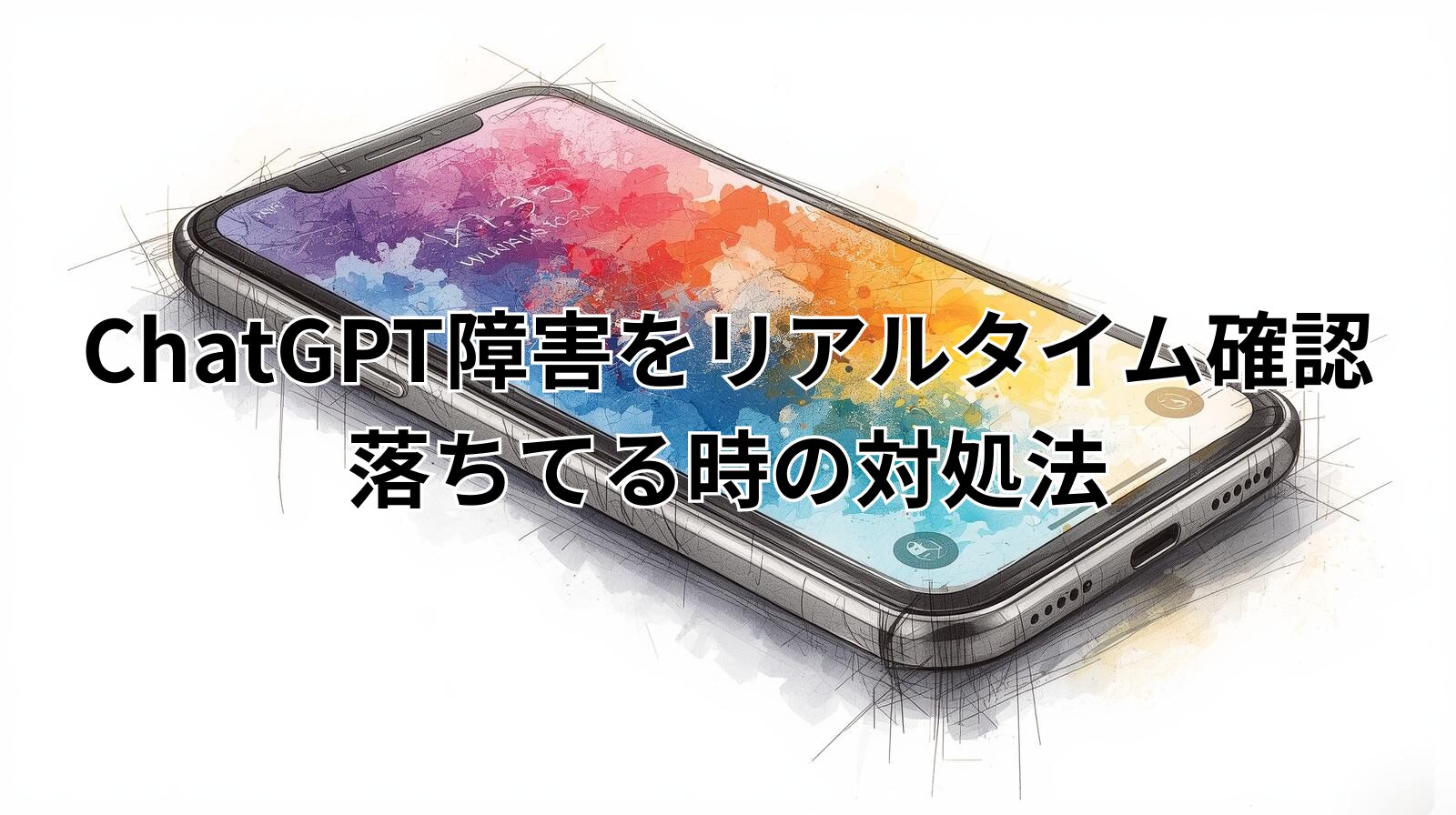 ChatGPT障害をリアルタイム確認｜落ちてる時の対処法